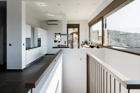 the kitchen view