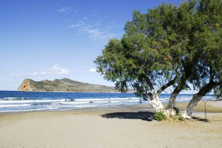 nearby agia marina beach