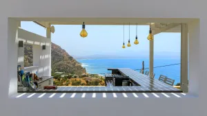 Oasis of Tranquility Galini Breeze with Pool- Lounge Bar- Sea Views for Romantic Escape South Crete 