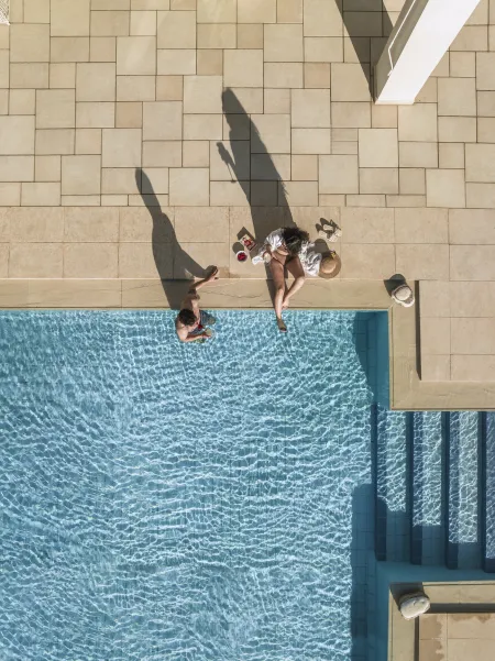  pool from above