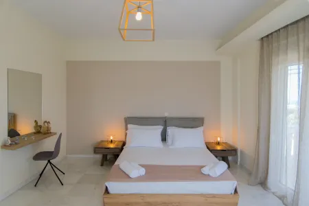 double bedroom at infinity villa