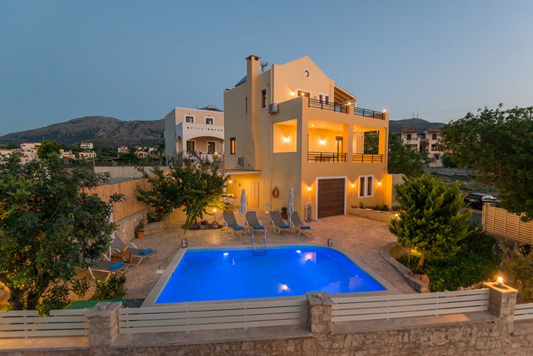 Family villa Nikolaos in Roussospiti, Rethymno, Crete