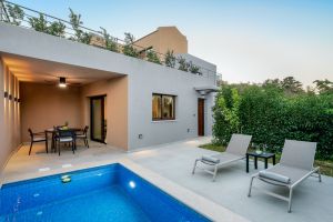Villa Anthos confortable et luxueuse offrant tout le confort moderne pour une retraite grecque privée
