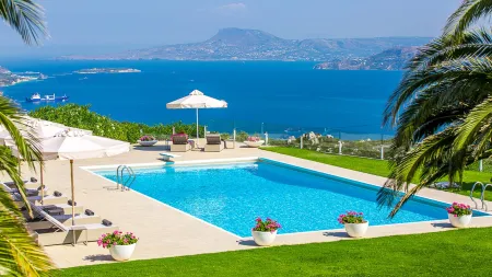  pool and sea view