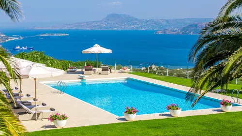  pool and sea view