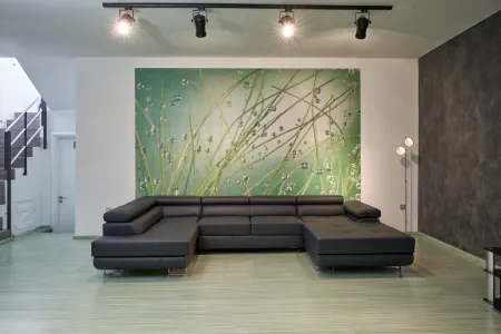   fitness room sitting area