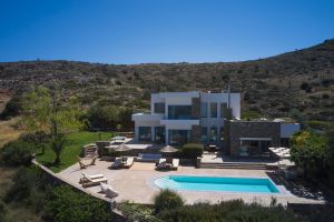 La Villa de luxe de la Perle Blanche à Elounda