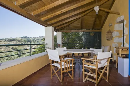 chairs and balcony