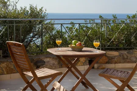 wooden table outside